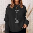 Bass Player Legend Bassist Guitar Electric 1959 American Jazz Precision Sweatshirt Gifts for Her