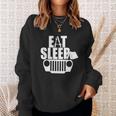 Eat Sleep Jeep Jeep Family Jeep Lovers Sweatshirt Gifts for Her