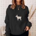 Emoji T-Shirt Goat Emoticon Farm Animal Sweatshirt Gifts for Her