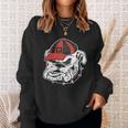 Georgia Bulldog Black Solid Sweatshirt Gifts for Her