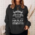 Hatley Last Name Surname Tshirt Sweatshirt Gifts for Her