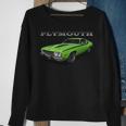 1973 Plymouth Road Runner Green Sweatshirt Gifts for Old Women