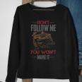 Dont Follow Me You Wont Make It Jeep T-Shirt Sweatshirt Gifts for Old Women