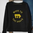 Iowa Wave To The Brave Football Childrens Hospital Sweatshirt Gifts for Old Women