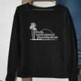 I Like Poetry Long Walks On The Beach Funny Sweatshirt Gifts for Old Women