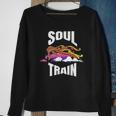 Train Boogie Train Groovy Disco Train Sweatshirt Gifts for Old Women