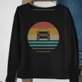 Vintage Jeeps Retro 70S Distressed Off Road Sweatshirt Gifts for Old Women