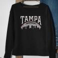 Vintage Tampa Bay Football Skyline Sweatshirt Gifts for Old Women