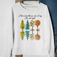 Here Comes The Sun And I Say Its All Right Sweatshirt Gifts for Old Women