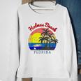 Holmes Beach Florida Vintage Retro Beach Sunset Gift Sweatshirt Gifts for Old Women