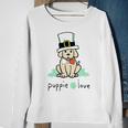 Puppie Love Dog Sweatshirt Gifts for Old Women