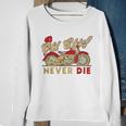 Vintage Motorcycle Native Chief Motorcycle Bikers Gift Sweatshirt Gifts for Old Women