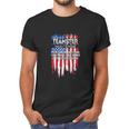 American Flag Teamster Definition Funny Fathers Day Graphic Design Printed Casual Daily Basic Men T-Shirt