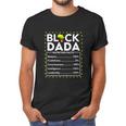 Black Dada Nutritional Facts King Dad Juneteenth 1865 Men T-Shirt