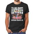 Mens Im A Dad Grandpa And Vietnam Veteran - Nothing Scares Me Men T-Shirt