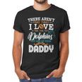 I Love Baseball And Dolphin Being A Daddy Men T-Shirt