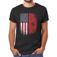 Moorish American Flag Morocco Usa Moroccan Star Men T-Shirt