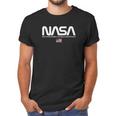 Nasa Worm Logo Insignia Symbol Usa Us Flag Graphic Men T-Shirt