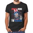 Theodore Roosevelt 4Th Of July Just Here To Bang American Flag Men T-Shirt