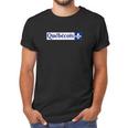 Quebecois Canadien Quebecker Canadian Quebec Flag Men T-Shirt