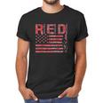 Red Fridays Remember Everyone Deployed American Flag Men T-Shirt