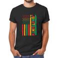 Rero American Flag African American Flag June 19 1865 Graphic Design Printed Casual Daily Basic Men T-Shirt