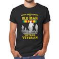 Mens Never Underestimate An Old Man Vietnam Veteran Gift Graphic Design Printed Casual Daily Basic Men T-Shirt