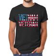 Vietnam Veteran Vintage Us Flag Vietnam Vets Gift Cool Gift Graphic Design Printed Casual Daily Basic Men T-Shirt