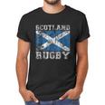 Vintage Style Saltire Scottish Flag Men T-Shirt