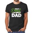 Weed Worlds Dopest Dad Funny Leaf Fashion Graphic Design Printed Casual Daily Basic Men T-Shirt