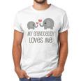 Grandaddy Loves Me Elephant Infant Creeper Men T-Shirt