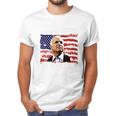 John Mccain T-Shirt - American Hero Retro Flag Usa Shirt Men T-Shirt