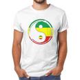 Rasta Flag Jamaica Flag Irie Peace Symbol Reggae Music Men T-Shirt