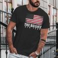 4Th Of July Gift The Bronx New York Ny American Flag Usa Men T-Shirt