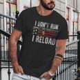 Ar15 Gun American Flag I Dont Run I Reload I Dont Run Men T-Shirt