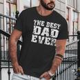 Best Dad Ever Block Logo Men T-Shirt