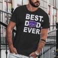 Best Dad Ever Kansas State Wildcats Father S Day Men T-Shirt