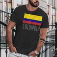 Columbia Flag Proud Men T-Shirt