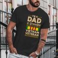 Dad Grandpa Vietnam Veteran Vintage Graphic Design Printed Casual Daily Basic Men T-Shirt