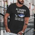 Daddy Shark Doo Doo Dad Fathers Day Men T-Shirt