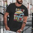 Daddy Shark Family Time Dad Birthday Gifts Men T-Shirt