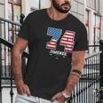 Eloy Jimenez Us Flag Number Men T-Shirt