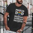 Emoji Proud Dad Fathers Day Dad Birthday Gifts Men T-Shirt