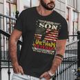 Freedom Isnt Freegreat Giftproud Son Of A Vietnam Veteran Dad Gift Graphic Design Printed Casual Daily Basic Men T-Shirt