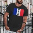 French Flag Guillotine France Paris Bastille Day Men T-Shirt