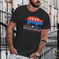 Grilling Dad Bbq Ribertarian Funny Politics Fathers Day Cute Gift Men T-Shirt