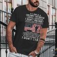 I Am A Groumpy I Served I Sacrificed I Dont Regret Veteran Men T-Shirt