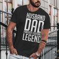 Husband Dad Fantasy Football Legend Men T-Shirt