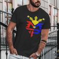 Manny Pacquiao Flag Sun Symbol Men T-Shirt