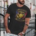 Marine Corps Usmc Marines Double Flag Men T-Shirt